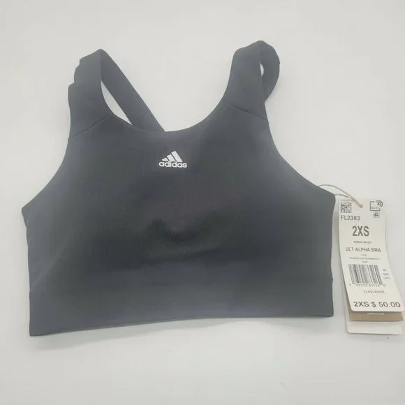 adidas Intimates Sleepwear Adidas Ultimate Alpha Bra Black